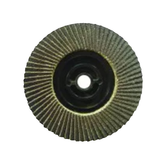 Golden-Brown Radial Flap Disc - Abrasive Wheel for Metal Grinding & Surface Finishing