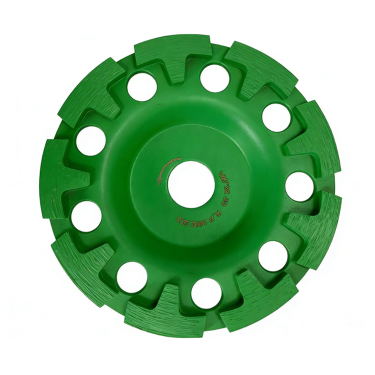 T type  High Quality 5 Inch Wheel Cup Tools Diamond Grinding Cup Wheel Concrete Grinding Discs