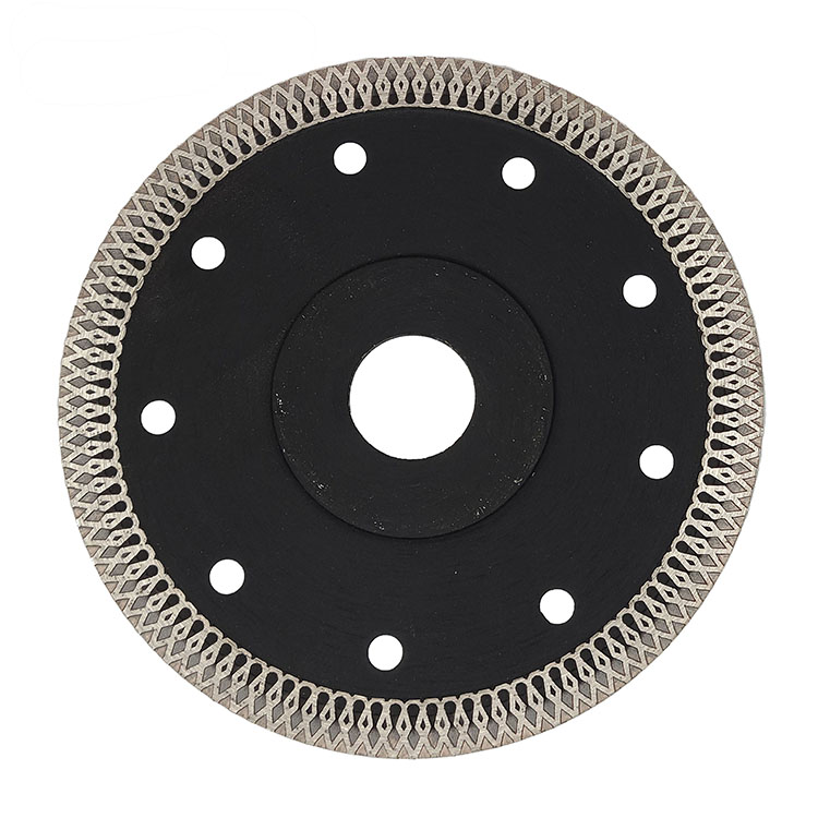 Super Thin 4 105mm Turbo Diamond Saw Blade for Efficient Cutting of Ceramic Tiles and Porcelain