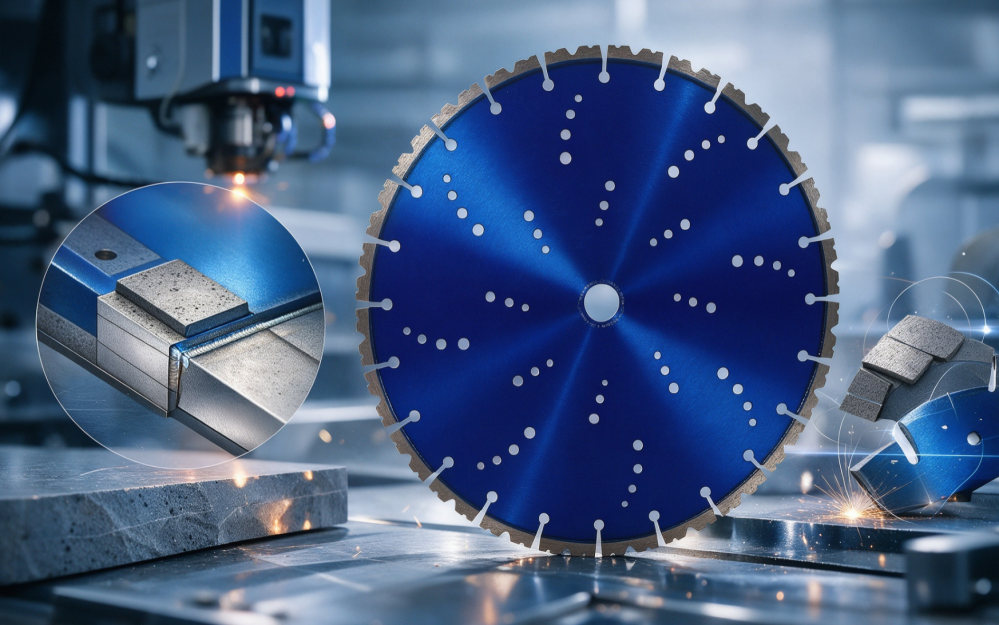 Laser Welded vs. Sintered Diamond Saw Blades: What’s the Difference?